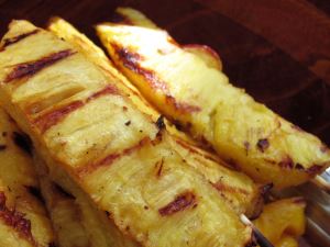Grilled pineaaple